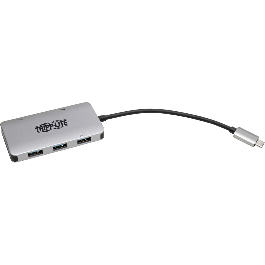 Tripp Lite USB 3.1 C Adapter with PD Charging, Gray U444-06N-H3U-C