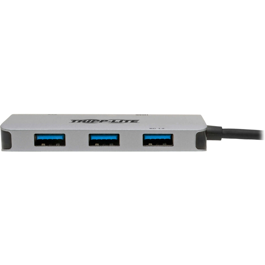 Tripp Lite USB 3.1 C Adapter with PD Charging, Gray U444-06N-H3U-C