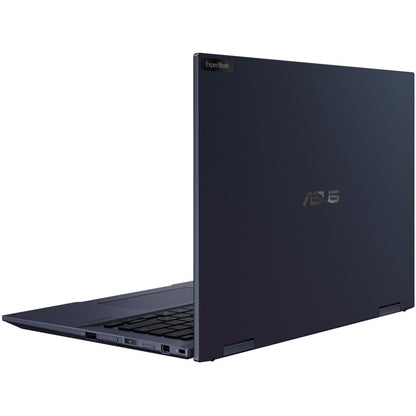 Asus ExpertBook B7 Flip B7402F B7402FEA-Q73SP-CB 14" Touchscreen Convertible Notebook - WQXGA - 2560 x 1600 - Intel Core i7 11th Gen i7-1195G7 Quad-core (4 Core) 2.90 GHz - 16 GB Total RAM - 1 TB SSD - Star Black B7402FEA-Q73SP-CB