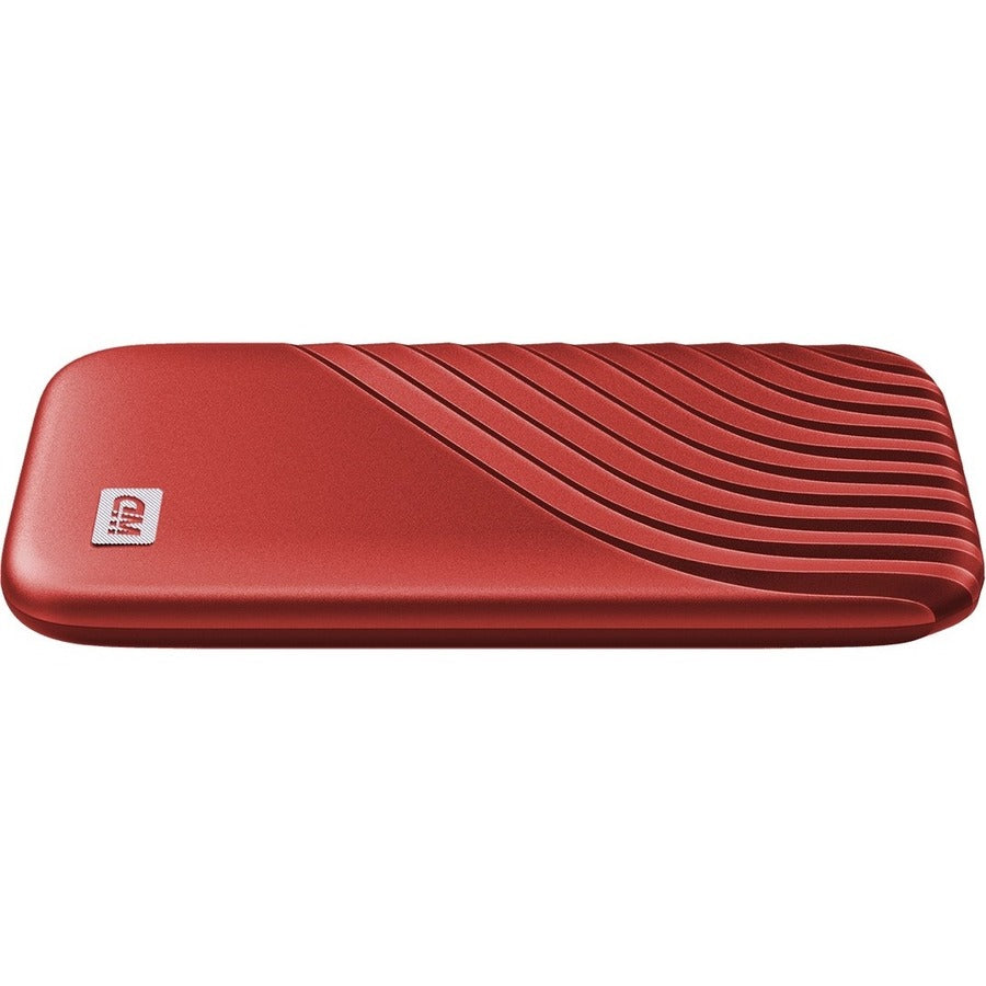 WD My Passport WDBAGF0020BRD-WESN 2 TB Portable Solid State Drive - External - Red WDBAGF0020BRD-WESN