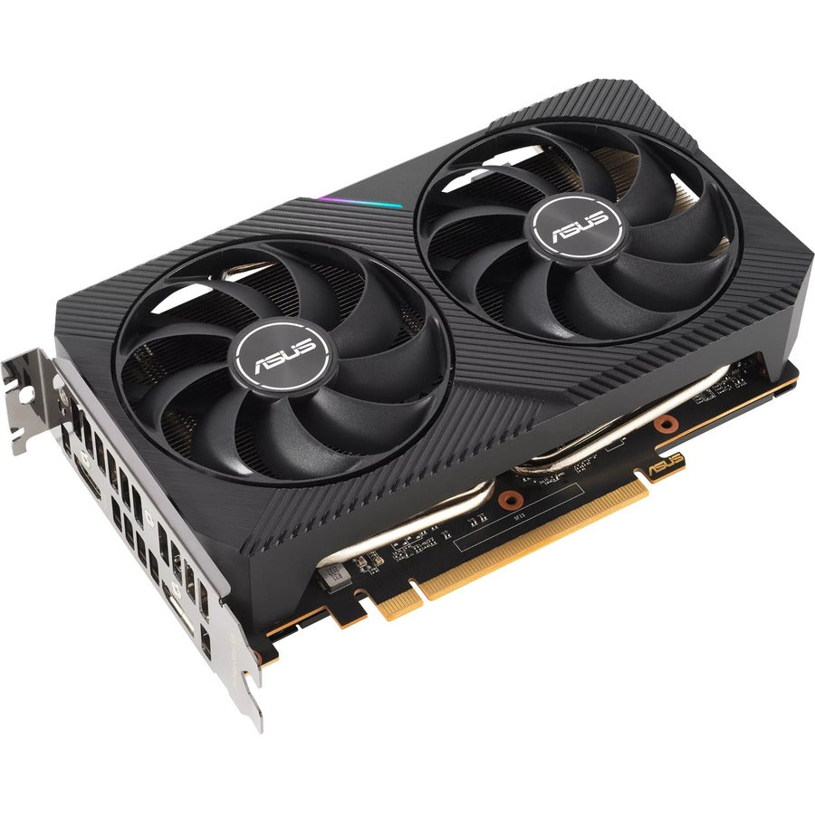 Asus AMD Radeon RX 6500 XT Graphic Card - 4 GB GDDR6 DUAL-RX6500XT-O4G