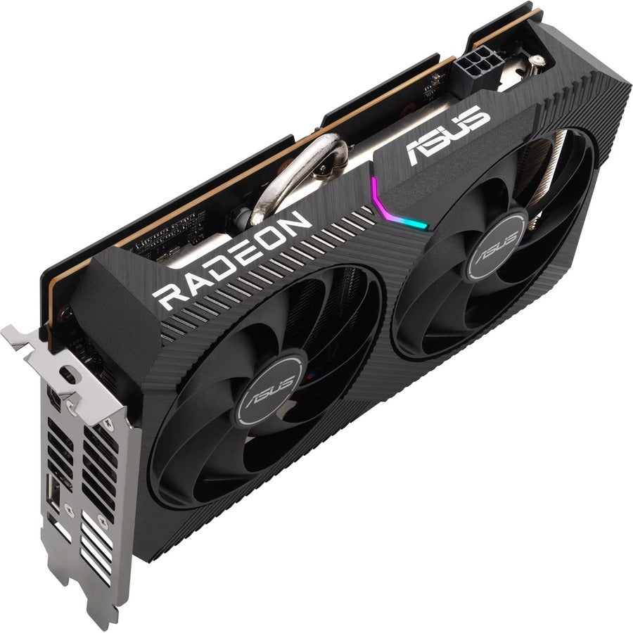 Asus AMD Radeon RX 6500 XT Graphic Card - 4 GB GDDR6 DUAL-RX6500XT-O4G