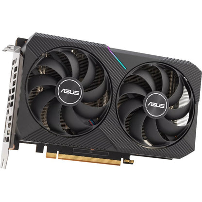 Asus AMD Radeon RX 6500 XT Graphic Card - 4 GB GDDR6 DUAL-RX6500XT-O4G