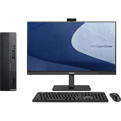 Ordinateur de bureau Asus ExpertCenter D700SD-Q73P - Intel Core i7 12e génération i7-12700 Dodeca-core (12 cœurs) 2,10 GHz - 8 Go de RAM DDR4 SDRAM - SSD M.2 PCI Express NVMe 512 Go - Petit facteur de forme - Noir D700SD-Q73P