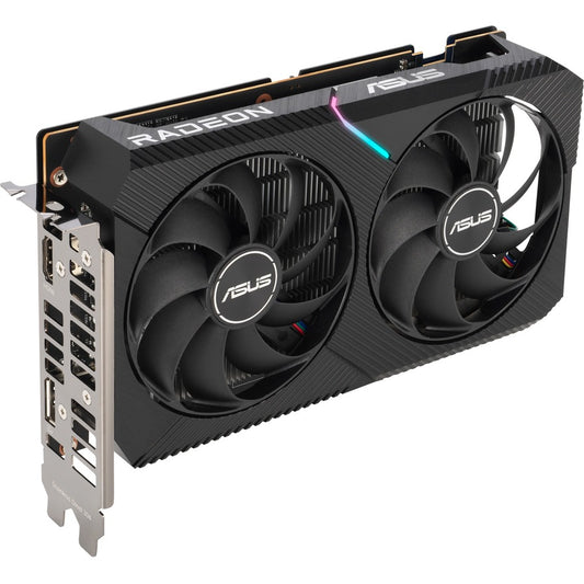 Asus AMD Radeon RX 6400 Graphic Card - 4 GB GDDR6 DUAL-RX6400-4G