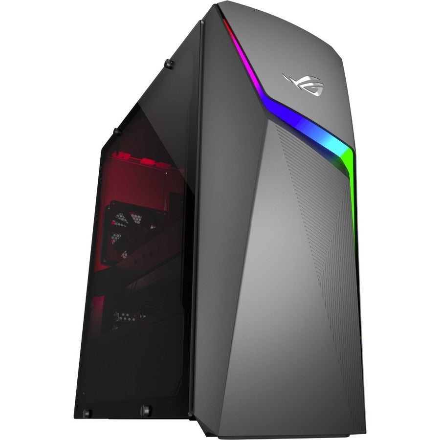 Asus ROG Strix G10CE-DBI5660 Gaming Desktop Computer - Intel Core i5 11th Gen i5-11400F Hexa-core (6 Core) 2.60 GHz - 16 GB RAM DDR4 SDRAM - 1 TB HDD - 512 GB M.2 PCI Express NVMe 3.0 SSD - Tower - Gray G10CE-DBI5660