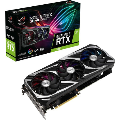 Asus ROG NVIDIA GeForce RTX 3050 Graphic Card - 8 GB GDDR6 ROG-STRIXRTX3050O8GGAMING