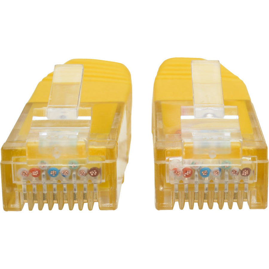 Tripp Lite Cat6 Gigabit Molded Patch Cable (RJ45 M/M), Yellow, 2 ft N200-002-YW