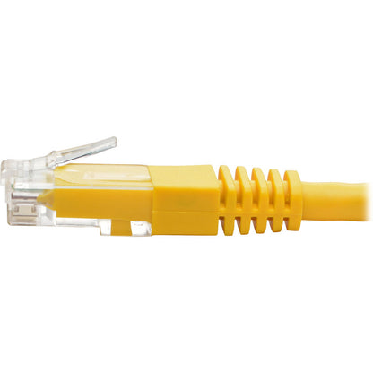 Tripp Lite Cat6 Gigabit Molded Patch Cable (RJ45 M/M), Yellow, 2 ft N200-002-YW