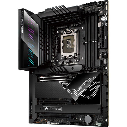 Asus ROG Maximus Z690 Hero Desktop Motherboard - Intel Z690 Chipset - Socket LGA-1700 - Intel Optane Memory Ready - ATX ROG MAXIMUS Z690 HERO