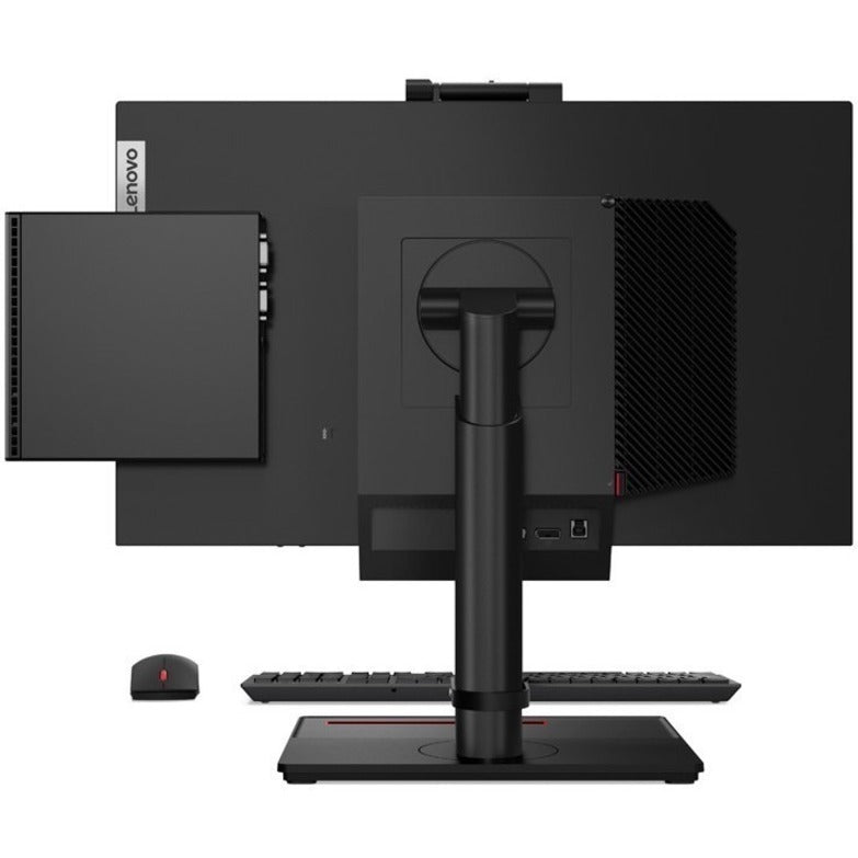 Lenovo ThinkCentre M75q Gen 2 11JN0072US Desktop Computer - AMD Ryzen 7 PRO 5750GE Octa-core (8 Core) 3.20 GHz - 16 GB RAM DDR4 SDRAM - 512 GB M.2 PCI Express NVMe SSD - Tiny - Black 11JN0072US