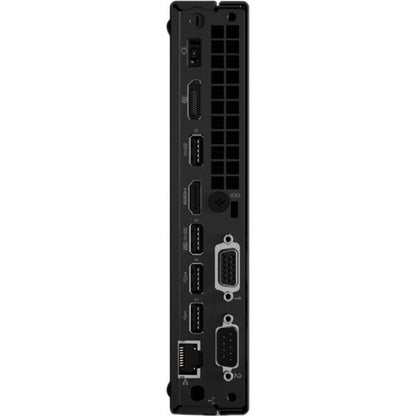 Lenovo ThinkCentre M75q Gen 2 11JN0072US Desktop Computer - AMD Ryzen 7 PRO 5750GE Octa-core (8 Core) 3.20 GHz - 16 GB RAM DDR4 SDRAM - 512 GB M.2 PCI Express NVMe SSD - Tiny - Black 11JN0072US