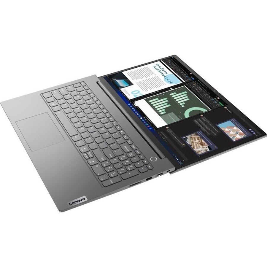 Lenovo ThinkBook 15 G4 IAP 21DJ00G3US 15.6" Notebook - Full HD - 1920 x 1080 - Intel Core i7 12th Gen i7-1255U Deca-core (10 Core) 1.70 GHz - 8 GB Total RAM - 8 GB On-board Memory - 512 GB SSD - Mineral Gray 21DJ00G3US