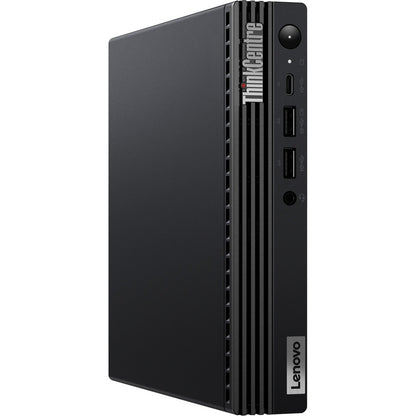 Lenovo ThinkCentre M80q Gen 3 11U1000KCA Desktop Computer - Intel Core i5 12th Gen i5-12500T Hexa-core (6 Core) 2 GHz - 8 GB RAM DDR5 SDRAM - 256 GB M.2 PCI Express NVMe 4.0 x4 SSD - Tiny - Black 11U1000KCA