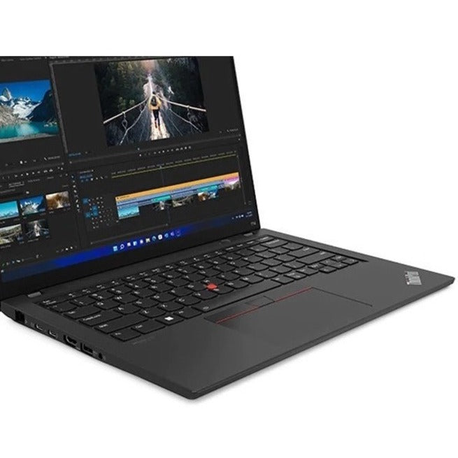 Lenovo ThinkPad T14 Gen 3 21CF000BCA 14" Notebook - WUXGA - 1920 x 1200 - AMD Ryzen 5 PRO 6650U Hexa-core (6 Core) 2.90 GHz - 16 GB Total RAM - 16 GB On-board Memory - 256 GB SSD - Thunder Black 21CF000BCA