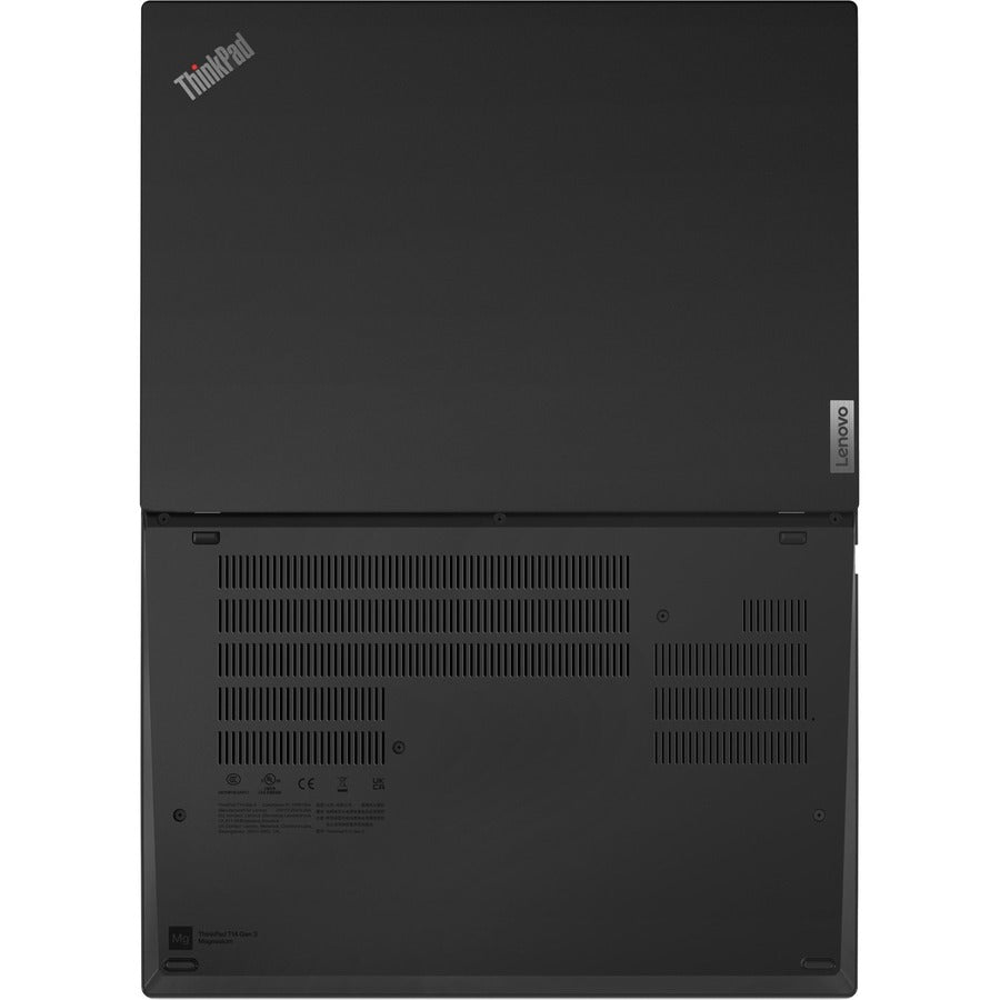 Lenovo ThinkPad T14 Gen 3 21CF000BCA 14" Notebook - WUXGA - 1920 x 1200 - AMD Ryzen 5 PRO 6650U Hexa-core (6 Core) 2.90 GHz - 16 GB Total RAM - 16 GB On-board Memory - 256 GB SSD - Thunder Black 21CF000BCA