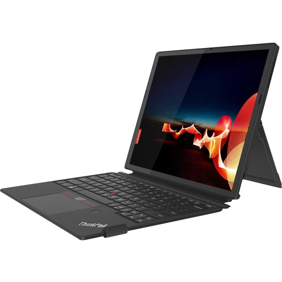 Lenovo ThinkPad X12 Detachable Gen 1 20UW004AUS 12.3" Touchscreen Detachable 2 in 1 Notebook - Full HD Plus - 1920 x 1280 - Intel Core i5 11th Gen i5-1130G7 Quad-core (4 Core) 1.80 GHz - 8 GB Total RAM - 256 GB SSD - Black 20UW004AUS