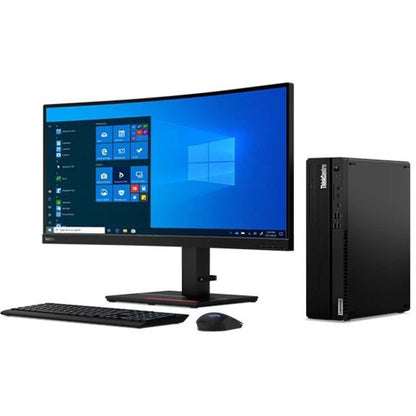 Lenovo ThinkCentre M75s Gen 2 11R8001SUS Desktop Computer - AMD Ryzen 5 PRO 5650G Hexa-core (6 Core) 3.90 GHz - 8 GB RAM DDR4 SDRAM - 256 GB NVMe M.2 PCI Express SSD - Small Form Factor - Black 11R8001SUS