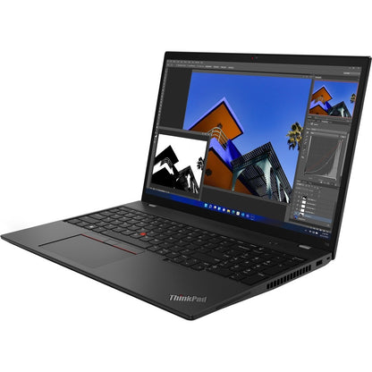 Lenovo ThinkPad T16 Gen 1 21BV0091US 16" Notebook - WUXGA - 1920 x 1200 - Intel Core i5 12th Gen i5-1235U Deca-core (10 Core) - 8 GB Total RAM - 8 GB On-board Memory - 256 GB SSD - Thunder Black 21BV0091US