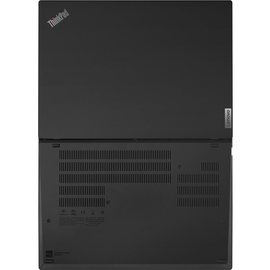 Lenovo ThinkPad T14 Gen 3 21AH00BLUS 14" Notebook - WUXGA - 1920 x 1200 - Intel Core i5 12th Gen i5-1245U Deca-core (10 Core) - 16 GB Total RAM - 8 GB On-board Memory - 512 GB SSD - Thunder Black 21AH00BLUS