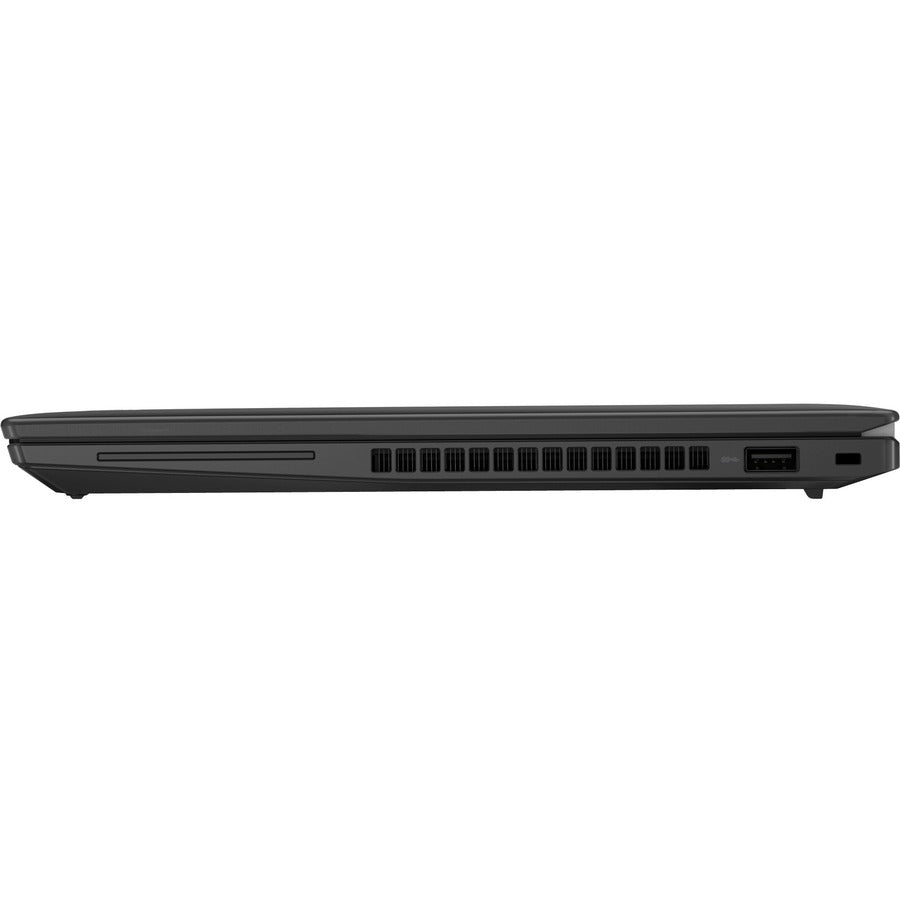 Lenovo ThinkPad T14 Gen 3 21AH00BLUS 14" Notebook - WUXGA - 1920 x 1200 - Intel Core i5 12th Gen i5-1245U Deca-core (10 Core) - 16 GB Total RAM - 8 GB On-board Memory - 512 GB SSD - Thunder Black 21AH00BLUS