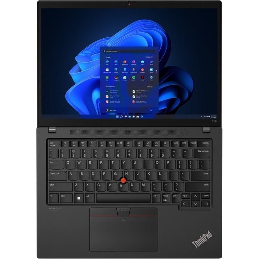 Lenovo ThinkPad T14s Gen 3 21CQ000HUS 14" Notebook - WUXGA - 1920 x 1200 - AMD Ryzen 5 PRO 6650U Hexa-core (6 Core) 2.90 GHz - 16 GB Total RAM - 256 GB SSD 21CQ000HUS