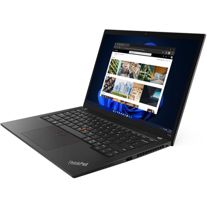 Lenovo ThinkPad T14s Gen 3 21CQ000HUS 14" Notebook - WUXGA - 1920 x 1200 - AMD Ryzen 5 PRO 6650U Hexa-core (6 Core) 2.90 GHz - 16 GB Total RAM - 256 GB SSD 21CQ000HUS