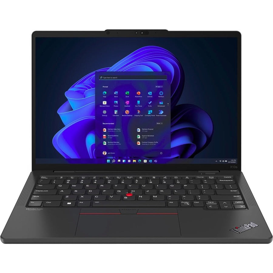 Lenovo ThinkPad X13s Gen 1 21BX0014US 13.3" Touchscreen Notebook - WUXGA - 1920 x 1200 - Qualcomm 3 GHz - 16 GB Total RAM - 256 GB SSD 21BX0014US