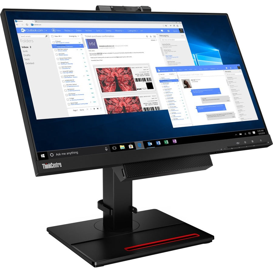 Lenovo ThinkCentre Tiny-In-One 22 Gen 4 21.5" LCD Touchscreen Monitor - 16:9 - 4 ms with OD 11GTPAR1US