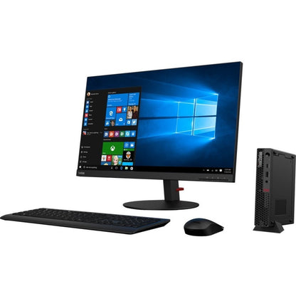 Lenovo ThinkStation P350 30EF001LUS Workstation - 1 x Intel Core i7 Octa-core (8 Core) i7-11700T 11th Gen 1.40 GHz - 16 GB DDR4 SDRAM RAM - 512 GB SSD - Tiny - Raven Black 30EF001LUS