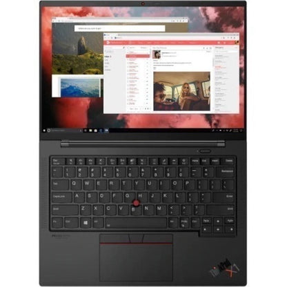 Lenovo ThinkPad X1 Carbon Gen 9 20XW00ERUS 14" Ultrabook - WUXGA - 1920 x 1200 - Intel Core i7 11th Gen i7-1165G7 Quad-core (4 Core) 2.80 GHz - 16 GB Total RAM - 512 GB SSD - Black Paint 20XW00ERUS