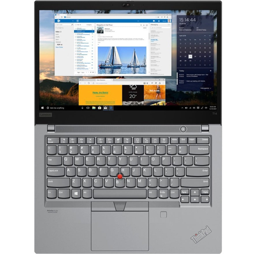 Lenovo ThinkPad T14 Gen 2 20XK0069US 14" Touchscreen Notebook - Full HD - 1920 x 1080 - AMD Ryzen 7 PRO 5850U Octa-core (8 Core) 1.90 GHz - 16 GB Total RAM - 512 GB SSD - Storm Gray 20XK0069US