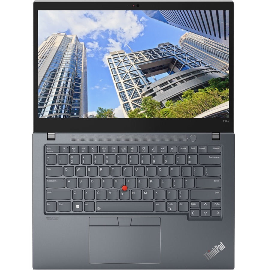 Lenovo ThinkPad T14s Gen 2 20WM0085CA 14" Notebook - Full HD - 1920 x 1080 - Intel Core i5 11th Gen i5-1135G7 Quad-core (4 Core) 2.40 GHz - 8 GB Total RAM - 256 GB SSD - Storm Gray 20WM0085CA