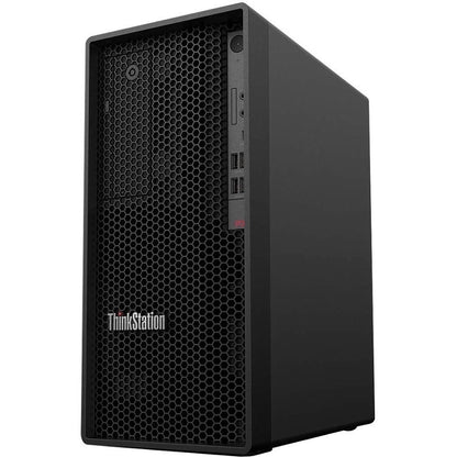 Lenovo ThinkStation P340 30DH00JACA Workstation - 1 x Intel Core i7 Octa-core (8 Core) i7-10700 10th Gen 2.90 GHz - 16 GB DDR4 SDRAM RAM - 512 GB SSD - Tower - Raven Black 30DH00JACA