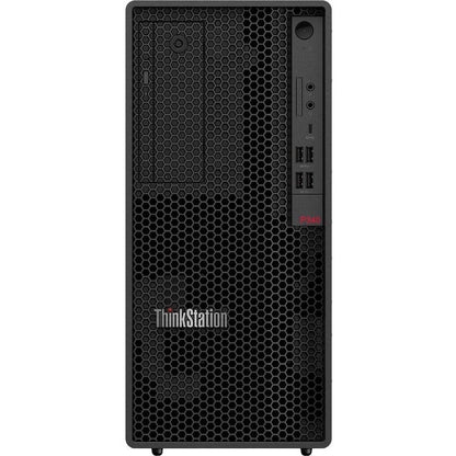 Lenovo ThinkStation P340 30DH00JACA Workstation - 1 x Intel Core i7 Octa-core (8 Core) i7-10700 10th Gen 2.90 GHz - 16 GB DDR4 SDRAM RAM - 512 GB SSD - Tower - Raven Black 30DH00JACA