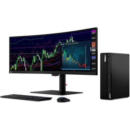 Lenovo ThinkCentre M90s 11D1000YUS Desktop Computer - Intel Core i5 10th Gen i5-10500 Hexa-core (6 Core) 3.10 GHz - 8 GB RAM DDR4 SDRAM - 256 GB M.2 PCI Express NVMe 3.0 x4 SSD - Small Form Factor - Raven Black 11D1000YUS