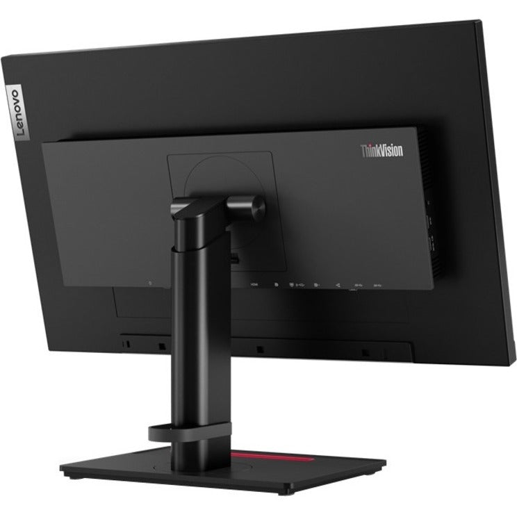 Lenovo ThinkVision P24h-2L 23.8" WQHD WLED LCD Monitor - 16:9 - Raven Black 62B2GAR1US