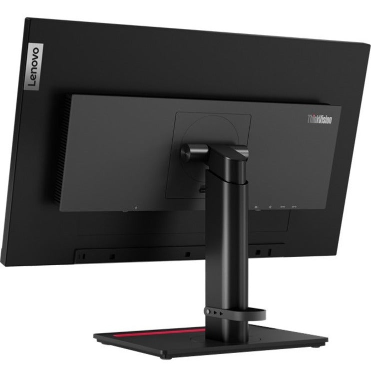 Lenovo ThinkVision P24h-2L 23.8" WQHD WLED LCD Monitor - 16:9 - Raven Black 62B2GAR1US