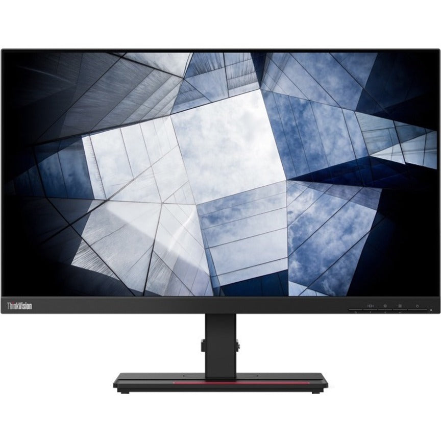 Lenovo ThinkVision P24h-2L 23.8" WQHD WLED LCD Monitor - 16:9 - Raven Black 62B2GAR1US