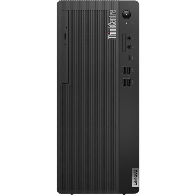 Lenovo ThinkCentre M80t Gen 3 11TE001EUS Desktop Computer - Intel Core i5 12th Gen i5-12500 Hexa-core (6 Core) 3 GHz - 16 GB RAM DDR5 SDRAM - 512 GB NVMe M.2 PCI Express PCI Express NVMe 4.0 x4 SSD - Tower - Black 11TE001EUS