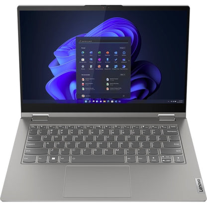 Lenovo ThinkBook 14s Yoga G2 IAP 21DM003LUS 14" Touchscreen Notebook - Full HD - 1920 x 1080 - Intel Core i5 12th Gen i5-1235U Deca-core (10 Core) - 8 GB Total RAM - 8 GB On-board Memory - 256 GB SSD - Mineral Gray 21DM003LUS