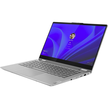 Lenovo ThinkBook 14s Yoga G2 IAP 21DM003LUS 14" Touchscreen Notebook - Full HD - 1920 x 1080 - Intel Core i5 12th Gen i5-1235U Deca-core (10 Core) - 8 GB Total RAM - 8 GB On-board Memory - 256 GB SSD - Mineral Gray 21DM003LUS