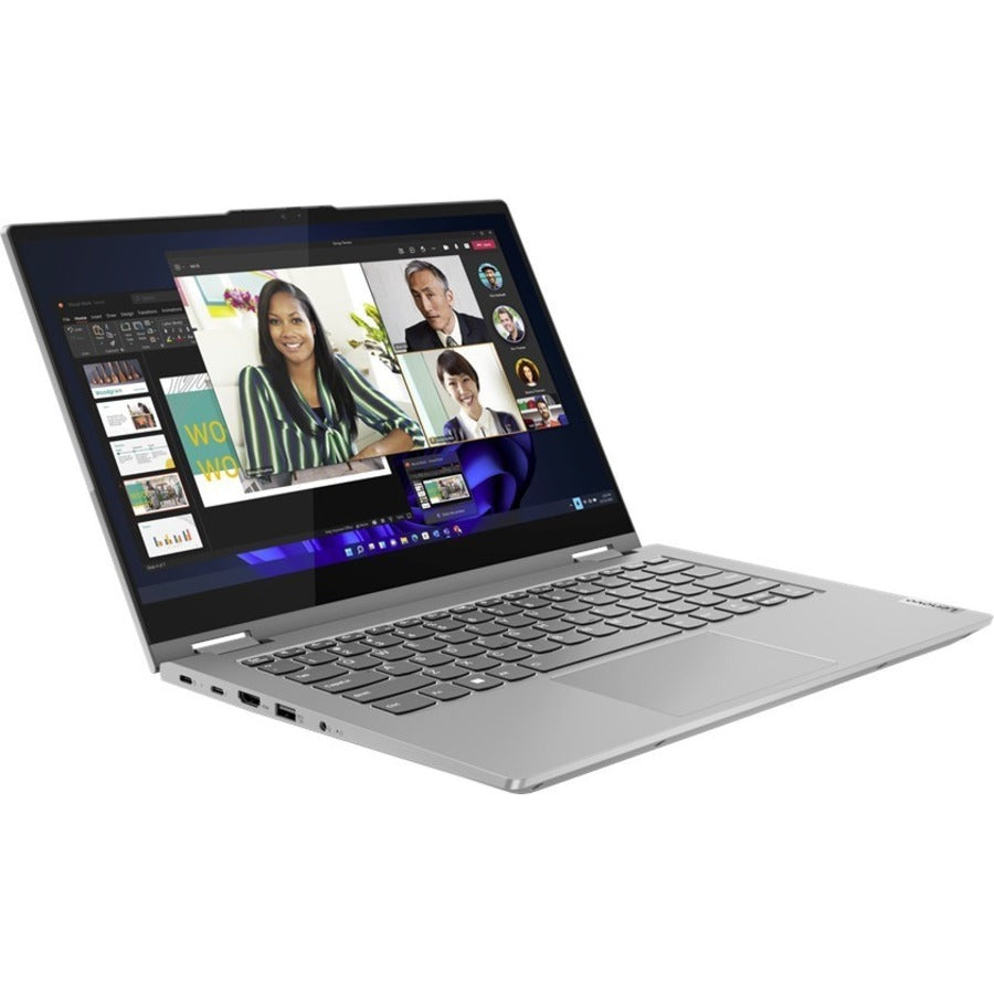 Lenovo ThinkBook 14s Yoga G2 IAP 21DM003LUS 14" Touchscreen Notebook - Full HD - 1920 x 1080 - Intel Core i5 12th Gen i5-1235U Deca-core (10 Core) - 8 GB Total RAM - 8 GB On-board Memory - 256 GB SSD - Mineral Gray 21DM003LUS