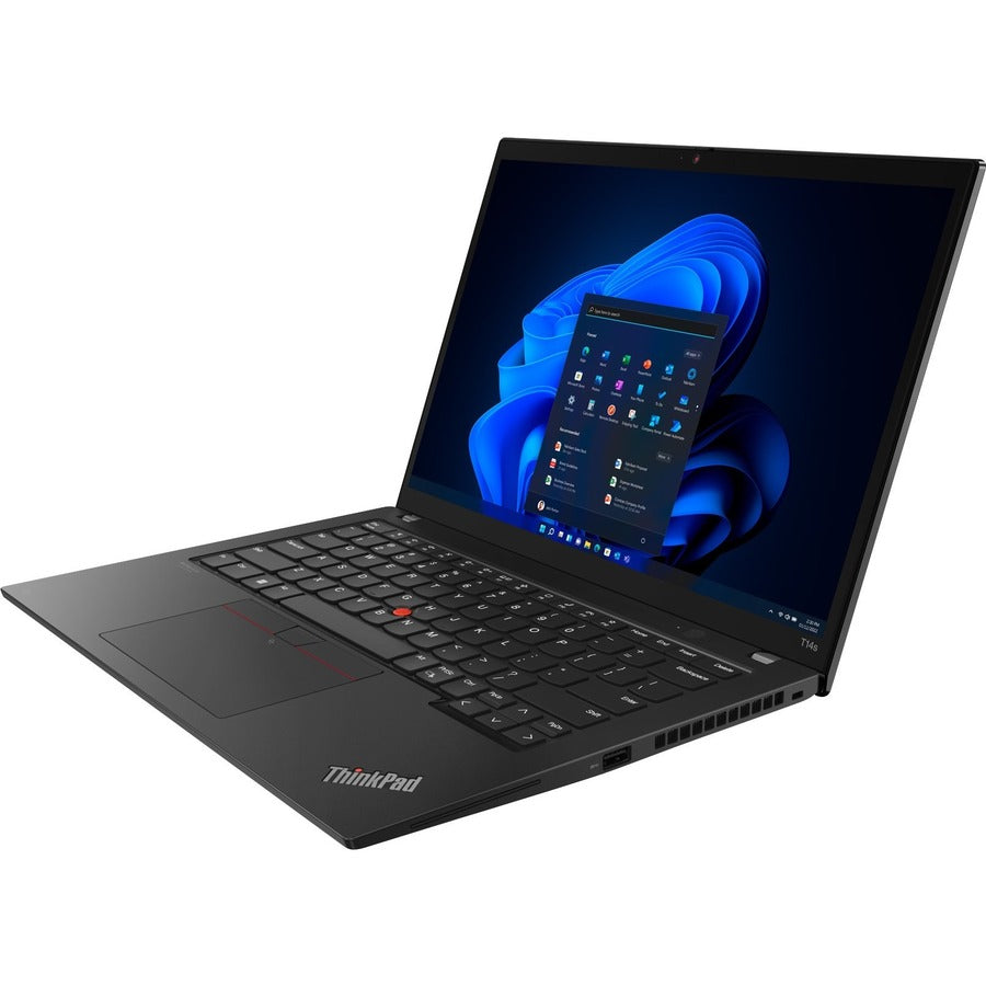 Lenovo ThinkPad T14s Gen 3 21BR002RUS 14" Notebook - WUXGA - 1920 x 1200 - Intel Core i5 12th Gen i5-1235U Deca-core (10 Core) 1.30 GHz - 16 GB Total RAM - 16 GB On-board Memory - 256 GB SSD 21BR002RUS