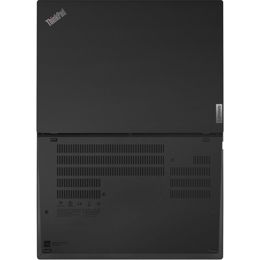 Lenovo ThinkPad T14 Gen 3 21CF003UUS 14" Touchscreen Notebook - WUXGA - 1920 x 1200 - AMD Ryzen 5 PRO 6650U Hexa-core (6 Core) 2.90 GHz - 16 GB Total RAM - 256 GB SSD - Black 21CF003UUS