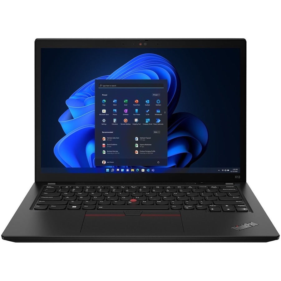 Lenovo ThinkPad X13 Gen 3 21CM0000US 13.3" Touchscreen Notebook - WUXGA - 1920 x 1200 - AMD Ryzen 7 PRO 6850U Octa-core (8 Core) 2.70 GHz - 16 GB Total RAM - 16 GB On-board Memory - 512 GB SSD 21CM0000US