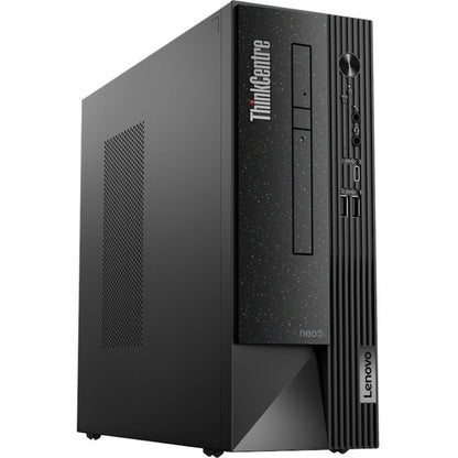 Lenovo ThinkCentre Neo 50s 11SX000FUS Desktop Computer - Intel Core i5 12th Gen i5-12400 Hexa-core (6 Core) - 8 GB RAM DDR4 SDRAM - Small Form Factor - Black 11SX000FUS