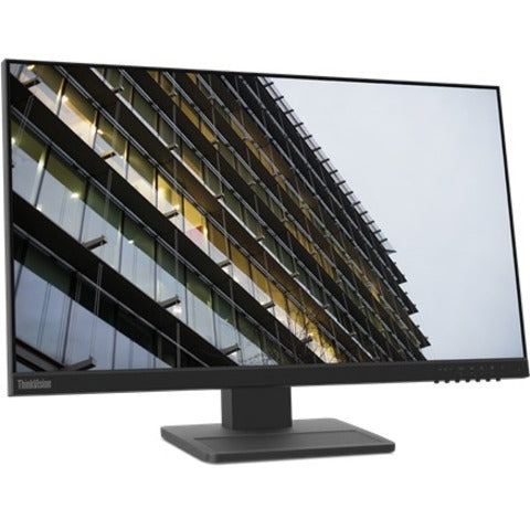 Lenovo ThinkVision E24-28 23.8" Full HD WLED LCD Monitor - 16:9 - Raven Black 62C8MAR4US