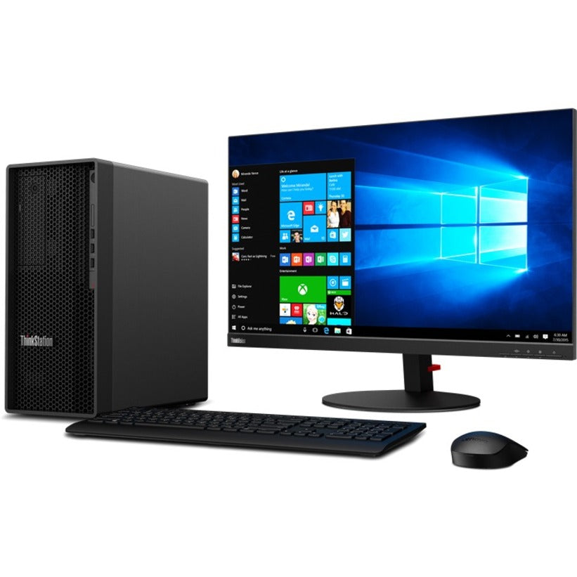 Lenovo ThinkStation P348 30EQ01VKUS Workstation - Intel Core i5 i5-11500 11th Gen 2.70 GHz - 8 GB - 256 GB SSD - Tower 30EQ01VKUS