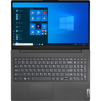 Lenovo V15 G2 ALC 82KD004KUS 15.6" Notebook - Full HD - 1920 x 1080 - AMD Ryzen 5 5500U Hexa-core (6 Core) 2.10 GHz - 8 GB Total RAM - 256 GB SSD - Black 82KD004KUS